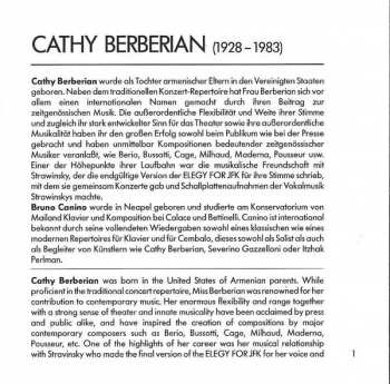 CD Cathy Berberian: MagnifiCathy - The Many Voices Of Cathy Berberian