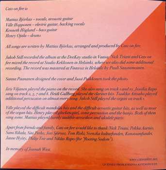 CD Cats On Fire: Our Temperance Movement