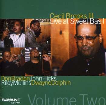 Album Cecil Brooks III: Live At Sweet Basil Volume Two