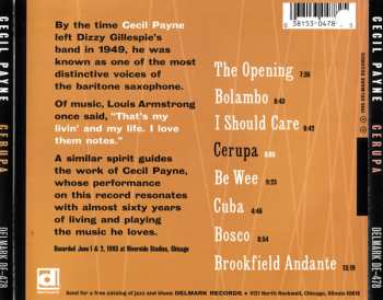 CD Cecil Payne: Cerupa