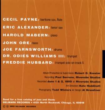 CD Cecil Payne: Cerupa