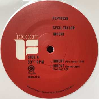 LP Cecil Taylor: Indent LTD | CLR