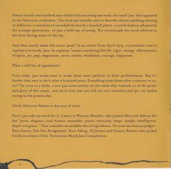 CD Cécile McLorin Salvant: WomanChild