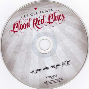 CD Cee Cee James: Blood Red Blues