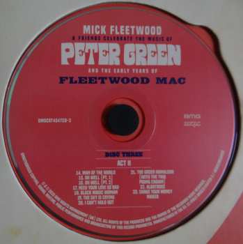 4LP/2CD/Caja/Blu-ray Mick Fleetwood & Friends: Celebrate The Music Of Peter Green And The Early Years Of Fleetwood Mac DLX