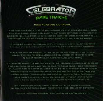 2CD U.D.O.: Celebrator - Rare Tracks DIGI