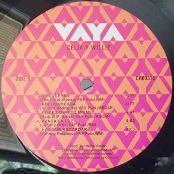 LP Willie Colón: Celia Y Willie LTD