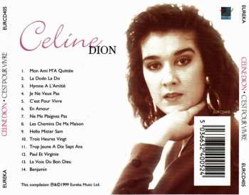 CD Céline Dion: C'est Pour Vivre - The French Love Album