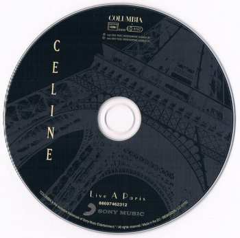 CD Céline Dion: Live A Paris