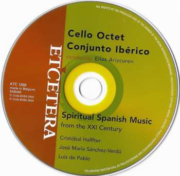 CD Cello Octet Conjunto Ibérico: Spiritual Spanish Music From the XXI Century