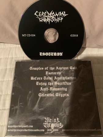 CD Ceremonial Worship: Esoteron LTD