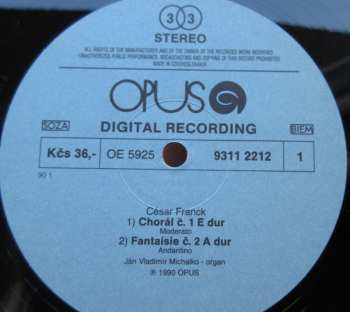 LP César Franck: Organ Works 2