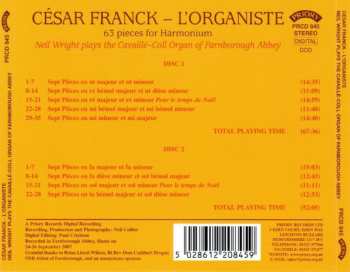 2CD César Franck: L'Organiste (63 Pieces For Harmonium)