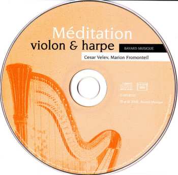 CD Cesar Velev: Méditation - Violon & Harpe