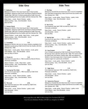 LP Chalk Circle: Reflection