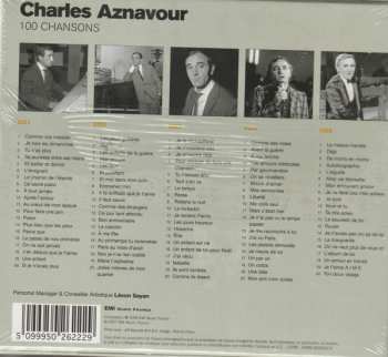 5CD/Caja Charles Aznavour: 100 Chansons