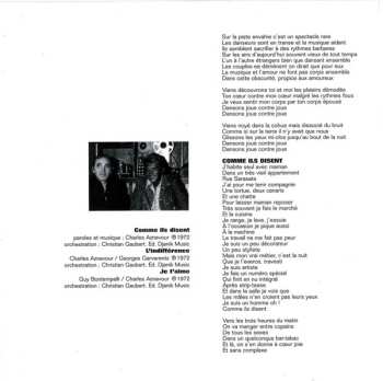 CD Charles Aznavour: Idiote Je T'aime...