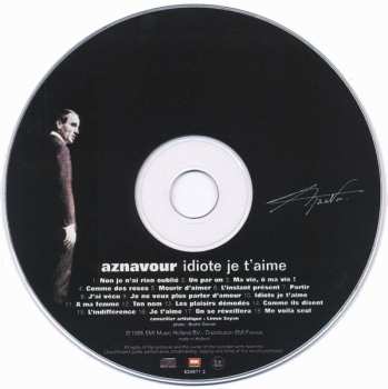 CD Charles Aznavour: Idiote Je T'aime...