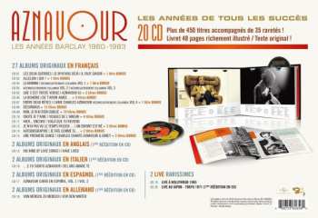 20CD/Caja Charles Aznavour: Les Années Barclay 1960-1983