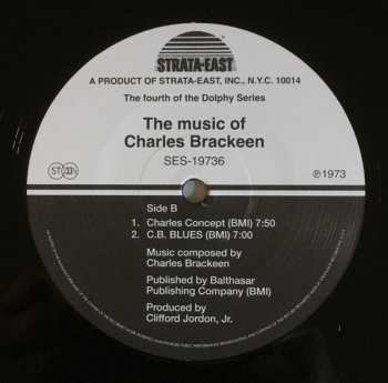 LP Charles Brackeen: Rhythm X (The Music Of Charles Brackeen)