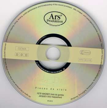 CD Petr Wagner: Pieces De Viole