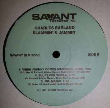 LP Charles Earland: Slammin' & Jammin'