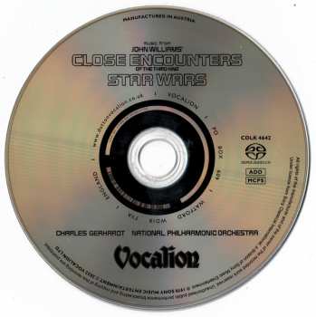SACD National Philharmonic Orchestra: Close Encounters Of The Third Kind And Star Wars (Music From John Williams' Classic Film Scores)