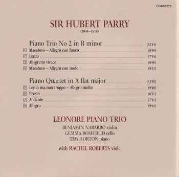 CD Rachel Roberts: Piano Trio No 2 & Piano Quartet