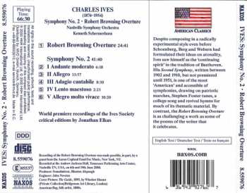 CD Charles Ives: Symphony No. 2 • Robert Browning Overture