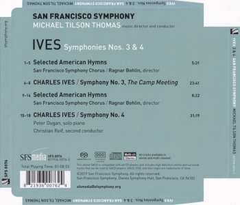 SACD The San Francisco Symphony Orchestra: Symphonies No. 3 (The Camp Meeting) / Symphony No. 4