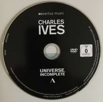2DVD Charles Ives: Universe, Incomplete  /  The Unanswered Ives