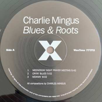 LP Charles Mingus: Blues & Roots