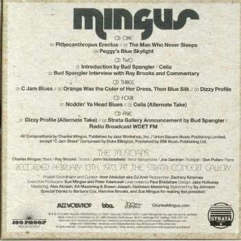 5CD/Caja Charles Mingus: Jazz In Detroit / Strata Concert Gallery / 46 Selden DLX