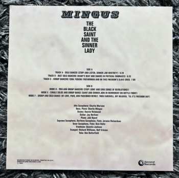 LP Charles Mingus: The Black Saint And The Sinner Lady CLR