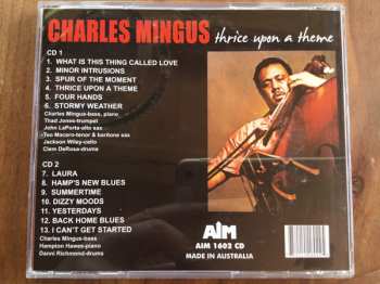 2CD Charles Mingus: Thrice Upon A Theme
