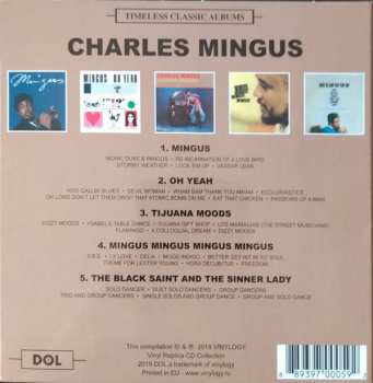 5CD/Caja Charles Mingus: Timeless Classic Albums