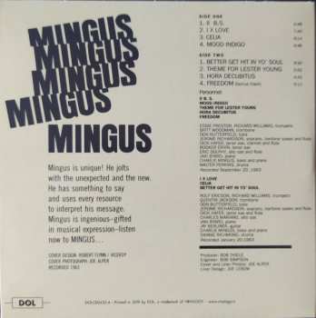 5CD/Caja Charles Mingus: Timeless Classic Albums