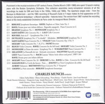 13CD/Caja Charles Munch: The Complete Recordings On Warner Classics