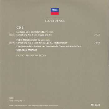 14CD/Caja Charles Munch: The Legacy Of Charles Munch