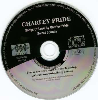 2CD Charley Pride: Did You Think To Pray / A Sunshiny Day / Songs Of Love / Sweet Country