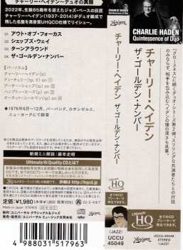 CD Charlie Haden: The Golden Number