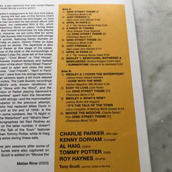 LP Charlie Parker: At Café Society LTD | CLR