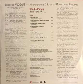 LP Charlie Parker: Charlie Parker Vol.1 CLR