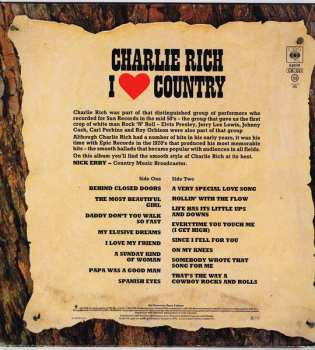 LP Charlie Rich: I ♥ Country