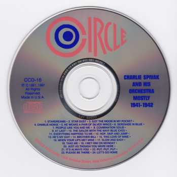 CD Charlie Spivak And His Orchestra: Mostly  1941 - 1942