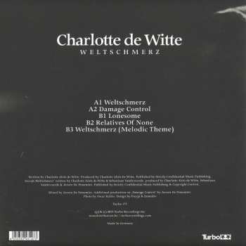 LP Charlotte De Witte: Weltschmerz CLR