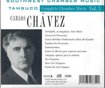 CD Carlos Chávez: Complete Chamber Music Vol. 3
