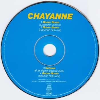 CD Chayanne: Boom Boom