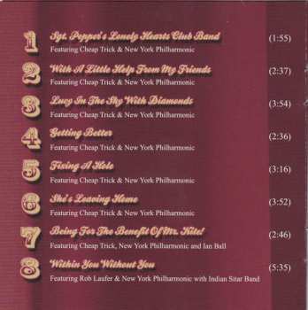 CD Cheap Trick: Sgt. Pepper Live