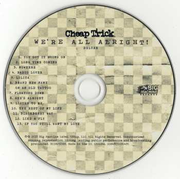 CD Cheap Trick: We're All Alright! DLX